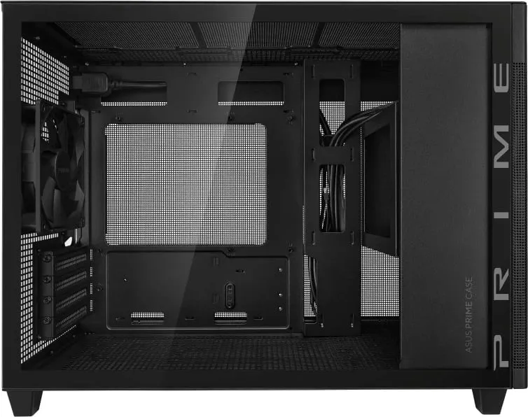 Kasë ASUS PRIME AP201, Micro ATX, e zezë - 9