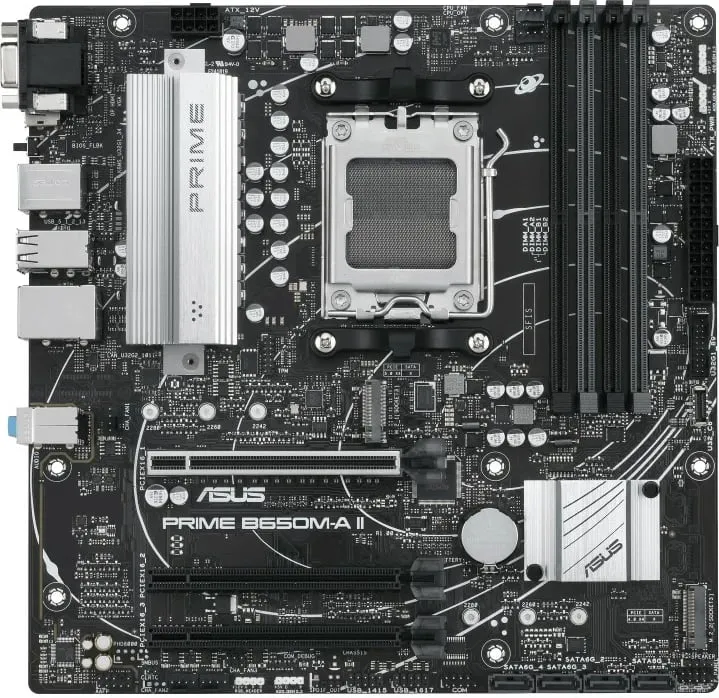Pllakë amë ASUS PRIME B650M-A II-CSM, AM5, mATX - 1
