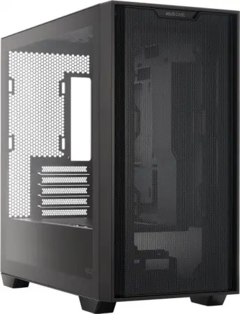 Kasë Asus A21, e zezë, Mini Tower