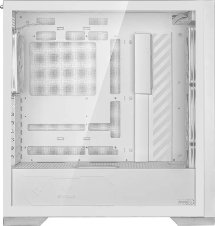 Kasë Asus TUF Gaming GT302 TG ARGB, e bardhë, Midi Tower - 6