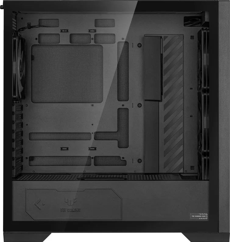 Kasë Asus TUF Gaming GT302 TG ARGB, e zezë, Midi Tower - 7
