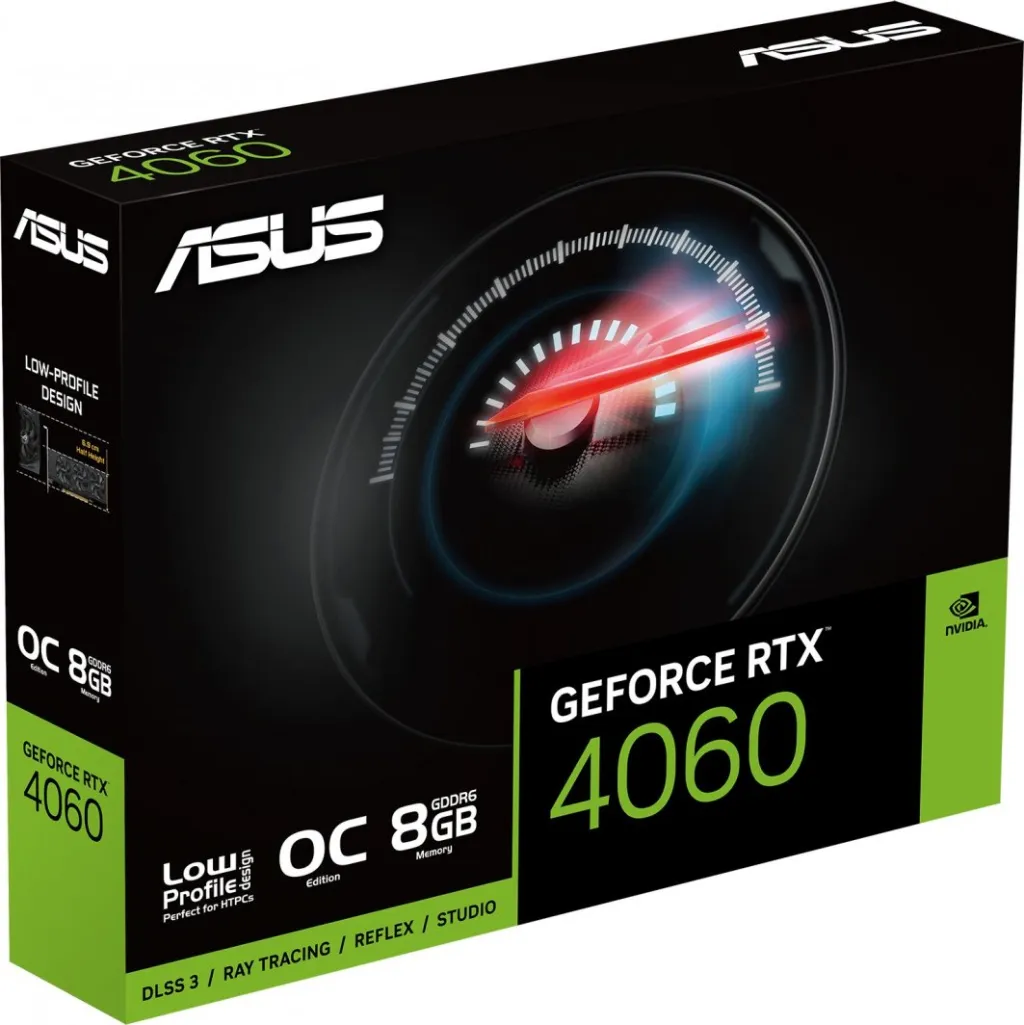 Kartelë grafike Asus GeForce RTX 4060 LP BRK OC 8GB GDDR6 - 7