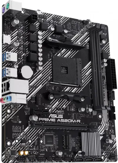 Pllakë amë ASUS PRIME A520M-R AMD A520 Socket AM4 micro ATX - 3