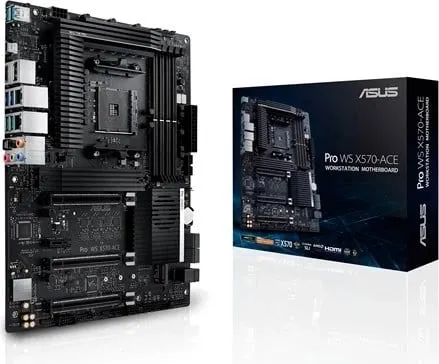 Pllakë amë ASUS Pro WS X570-ACE AMD X570 Socket AM4 ATX - 4