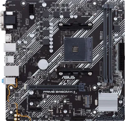 Pllakë amë ASUS Prime B450M-K II AMD B450 Socket AM4 micro ATX - 1