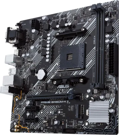 Pllakë amë ASUS Prime B450M-K II AMD B450 Socket AM4 micro ATX - 3