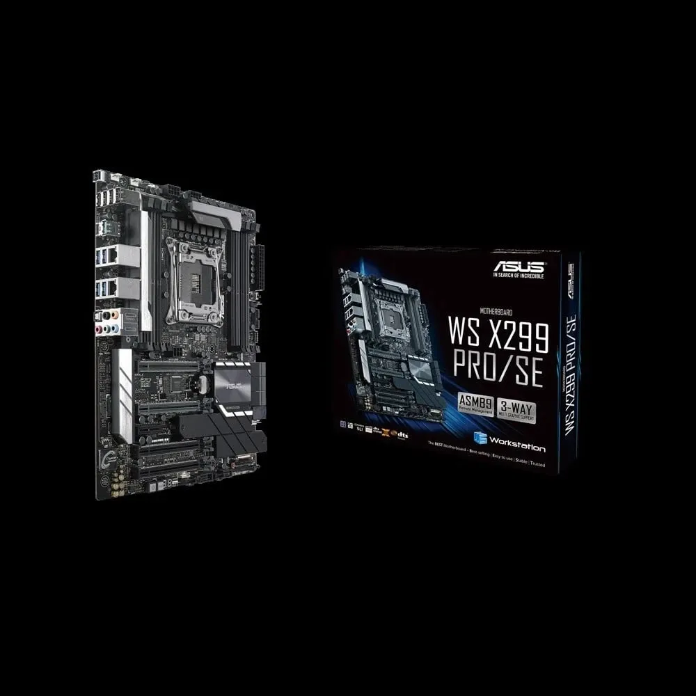 Pllakë amë ASUS WS X299 PRO/SE Intel X299 LGA 2066 (Socket R4) ATX - 5