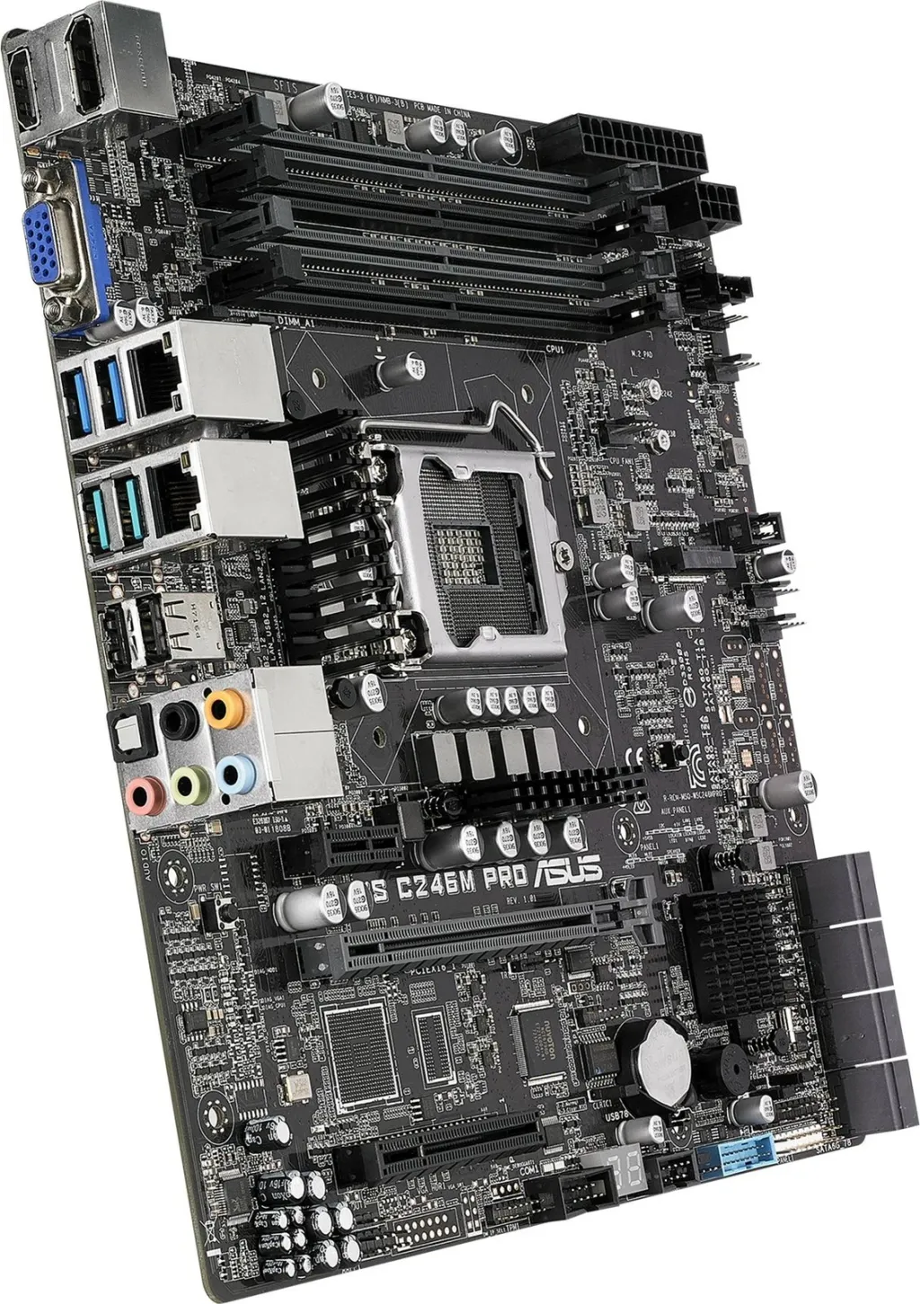 Pllakë amë ASUS WS C246M PRO Intel C246 LGA 1151 (Socket H4) micro ATX - 3