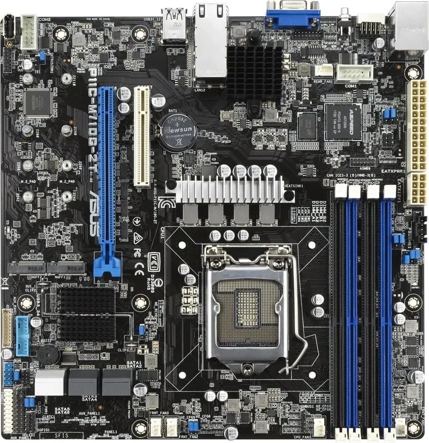 Pllakë amë ASUS P11C-M/10G-2T Intel C242 LGA 1151 (Socket H4) Mini-ITX - 1