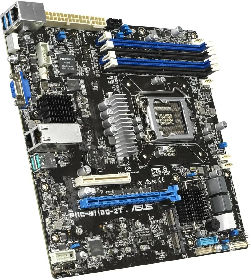 Pllakë amë ASUS P11C-M/10G-2T Intel C242 LGA 1151 (Socket H4) Mini-ITX - 2