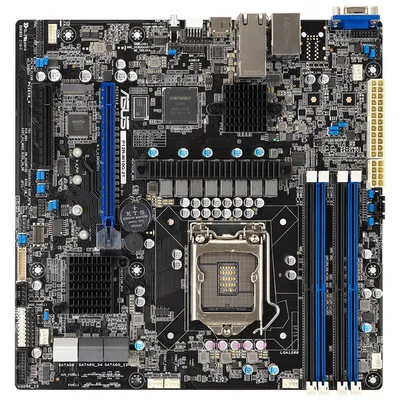 Pllakë amë Server ASUS P12R-M/10G-2T - 1