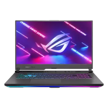 Laptop ASUS ROG Strix, 17.3", AMD Ryzen 9 7845HX, 16 GB RAM, 512 GB SSD, NVIDIA GeForce RTX 4050, i zi
