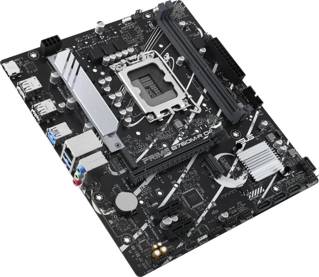 Pllakë amë ASUS PRIME B760M-R D4 Intel B760 LGA 1700 micro ATX - 5