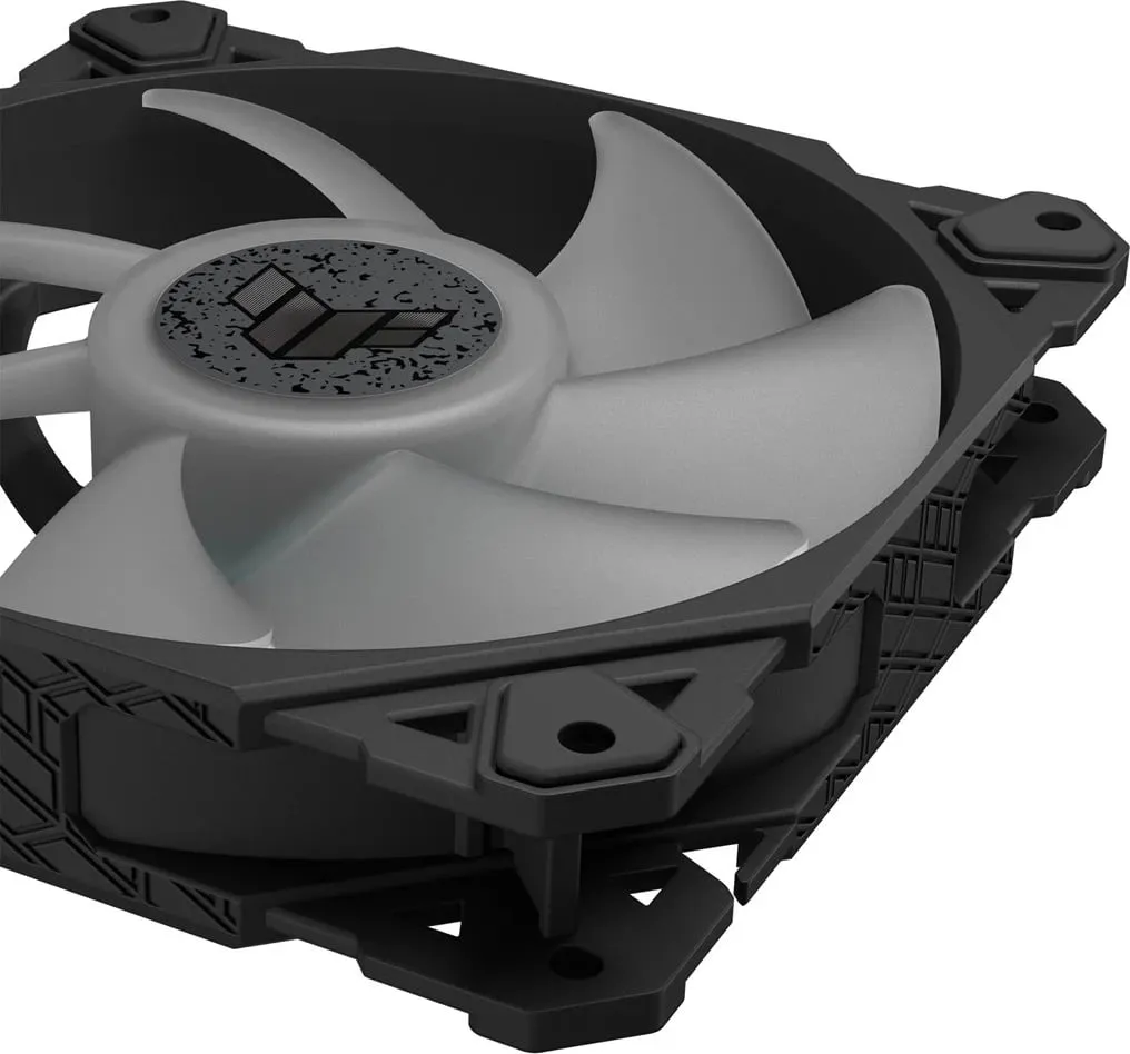 Ftohës ASUS TUF Gaming TF120 ARGB, 12 cm, i zi - 9