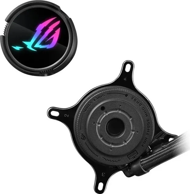 Ftohës me ujë ASUS ROG STRIX LC III 360, 12 cm, i zi - 5