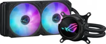 Ftohës me ujë ASUS ROG STRIX LC III 240 ARGB, 12 cm, i bardhë