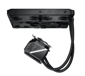 Ftohës me ujë ASUS ROG RYUJIN II 240, 12 cm, i zi