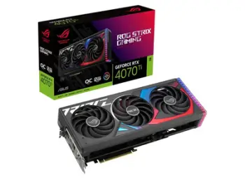 Kartë grafike ASUS ROG NVIDIA GeForce RTX 4070 Ti, OC, 12 GB GDDR6X