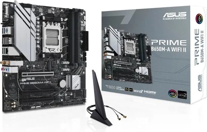Pllakë amë ASUS PRIME B650M-A WiFi II AMD B650 Socket AM5 micro ATX - 2