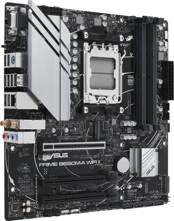 Pllakë amë ASUS PRIME B650M-A WiFi II AMD B650 Socket AM5 micro ATX - 5