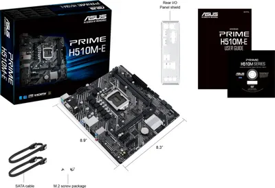 Pllakë amë ASUS PRIME H510M-E - Intel H510 - 6