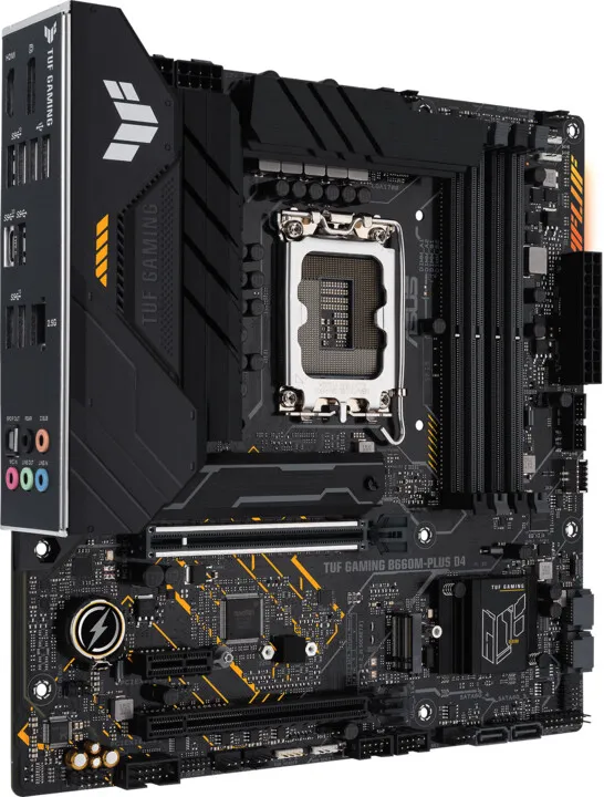 Pllakë amë ASUS TUF GAMING B660M-PLUS D4 (DDR4) - Intel B660 - 2