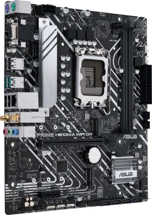 Pllakë amë ASUS PRIME H610M-A WIFI D4 - Intel H610 - 2
