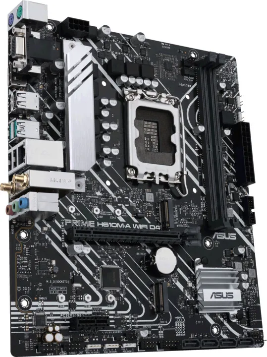 Pllakë amë ASUS PRIME H610M-A WIFI D4 - Intel H610 - 3