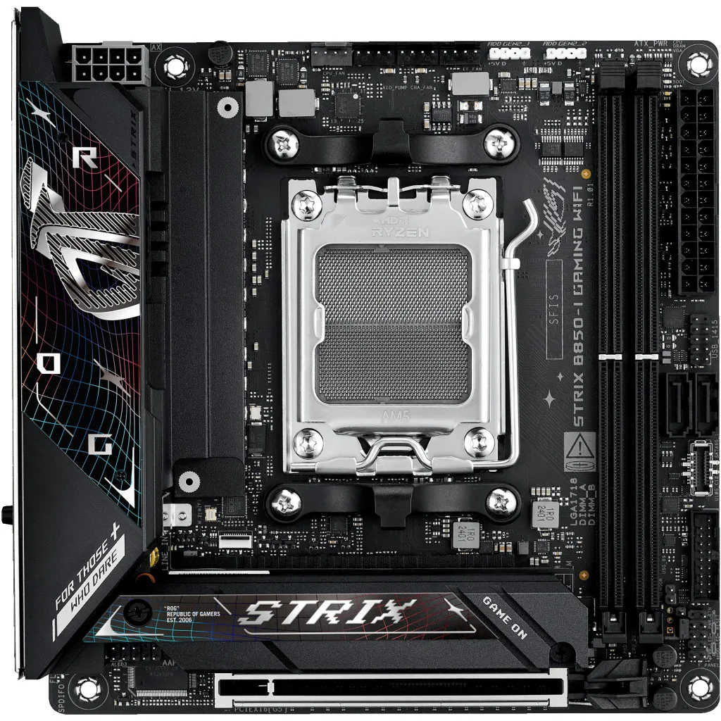 Pllakë amë AMD AM5 ASUS ROG STRIX B850-A Gaming WIFI. - 1