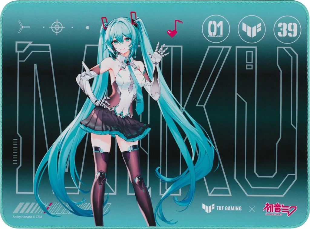 Mauspad ASUS TUF Gaming P1 Hatsune Miku Edition - 1