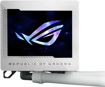 Ftohës me ujë Asus ROG Ryujin III 240 ARGB, i bardhë