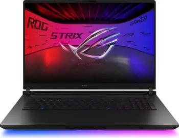 Laptop gaming ASUS ROG Strix SCAR 18 G835LX-SA030W, Intel Core Ultra 9, 64GB RAM, 1TB SSD, NVIDIA 32GB, Off Black