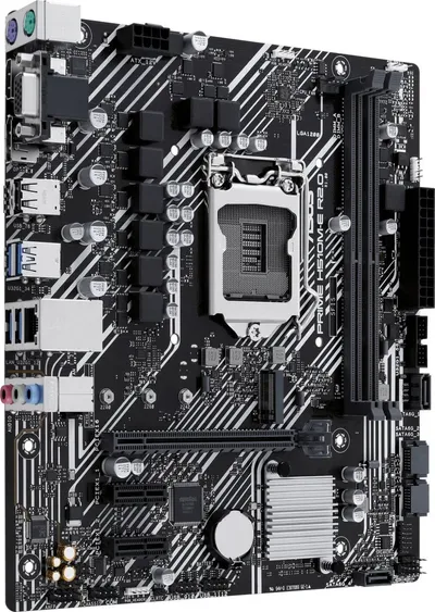 Pllakë amë Asus PRIME H510M-E R2.0, Intel H510, Socket 1200, 2 slota, Micro ATX - 2