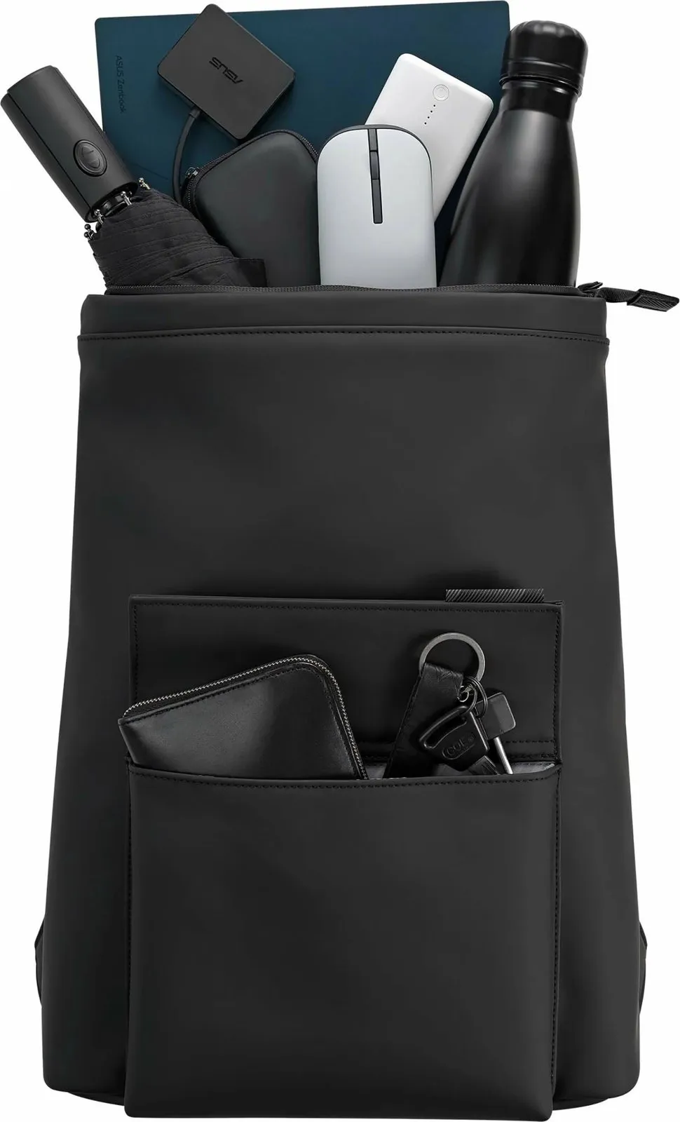 Çantë shpine ASUS Vigour 16", 40.6cm, minimalist, rezistente ndaj ujit, e zezë - 6
