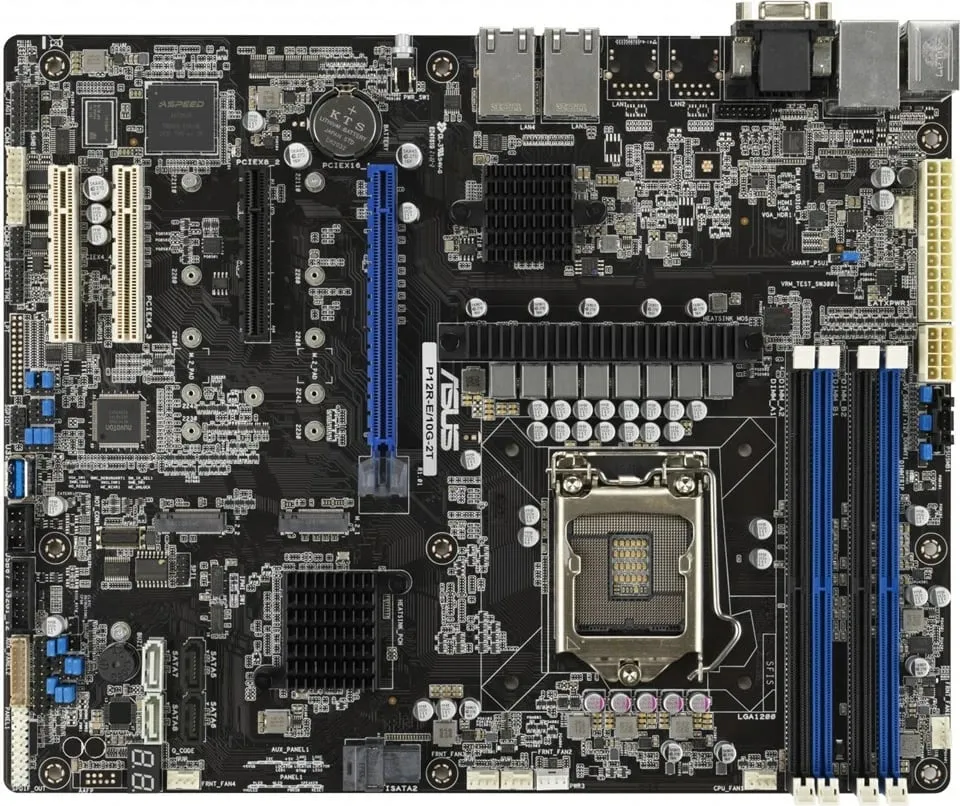 Pllakë amë ASUS P12R-E/10G-2T/ASMB10 LGA, 1200 ATX - 1