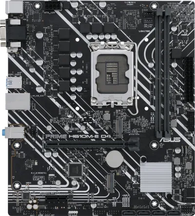 Pllakë amë ASUS PRIME H610M-E D4 (DDR4) - Intel H610 - 1
