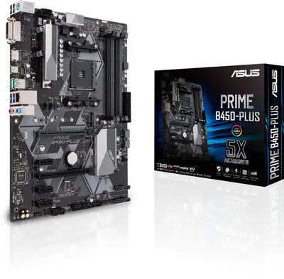 Pllakë amë ASUS PRIME B450-PLUS - AMD B450 - 5