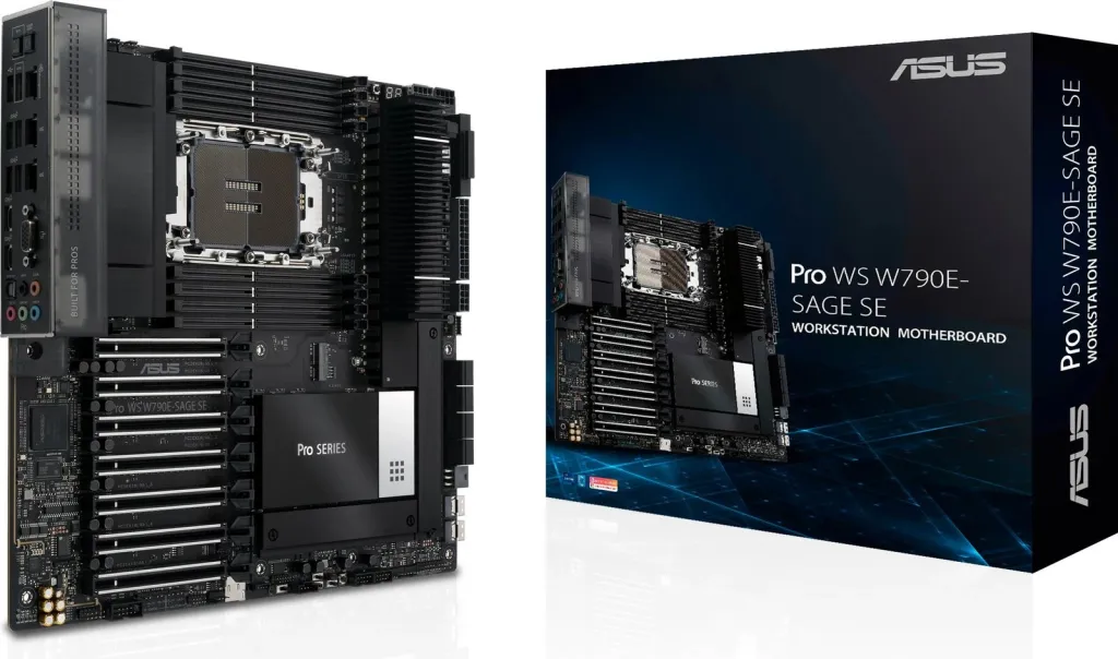 Pllakë amë ASUS PRO WS W790E-SAGE SE, Intel Xeon W, DDR5-SDRAM, Socket E - 1