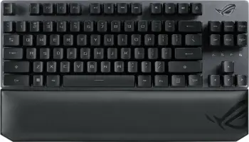 Tastierë mekanike gaming ASUS ROG Strix Scope RX TKL Wireless Deluxe, RGB, AZERTY, e zezë