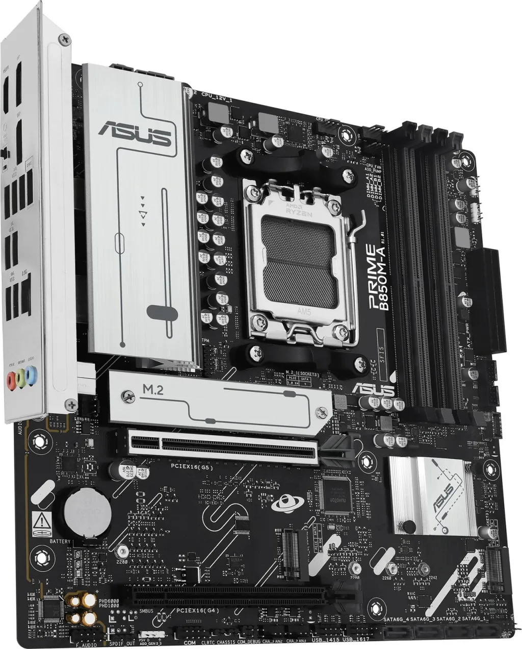 Pllakë amë ASUS PRIME B850M-A-CSM, micro ATX, Intel - 4