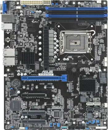 Pllakë amë ASUS P13R-E/10G-2T, LGA1700, Intel Xeon E-24XX, ATX, 128GB, 2x10GbE