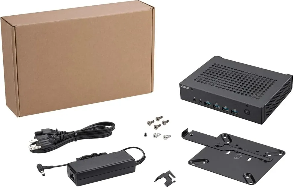 Mini PC ASUS PN43-BBN100MD, Ethernet LAN, Wi-Fi 6E, 65 W - 6