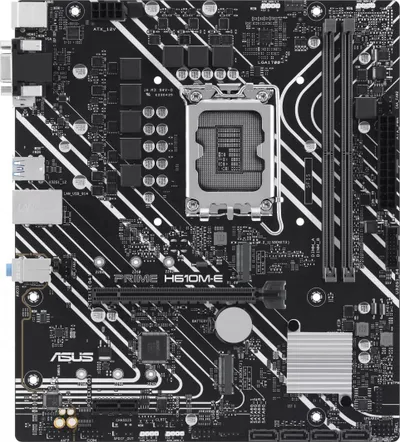 Pllakë amë ASUS PRIME H610M-E-CSM - 1