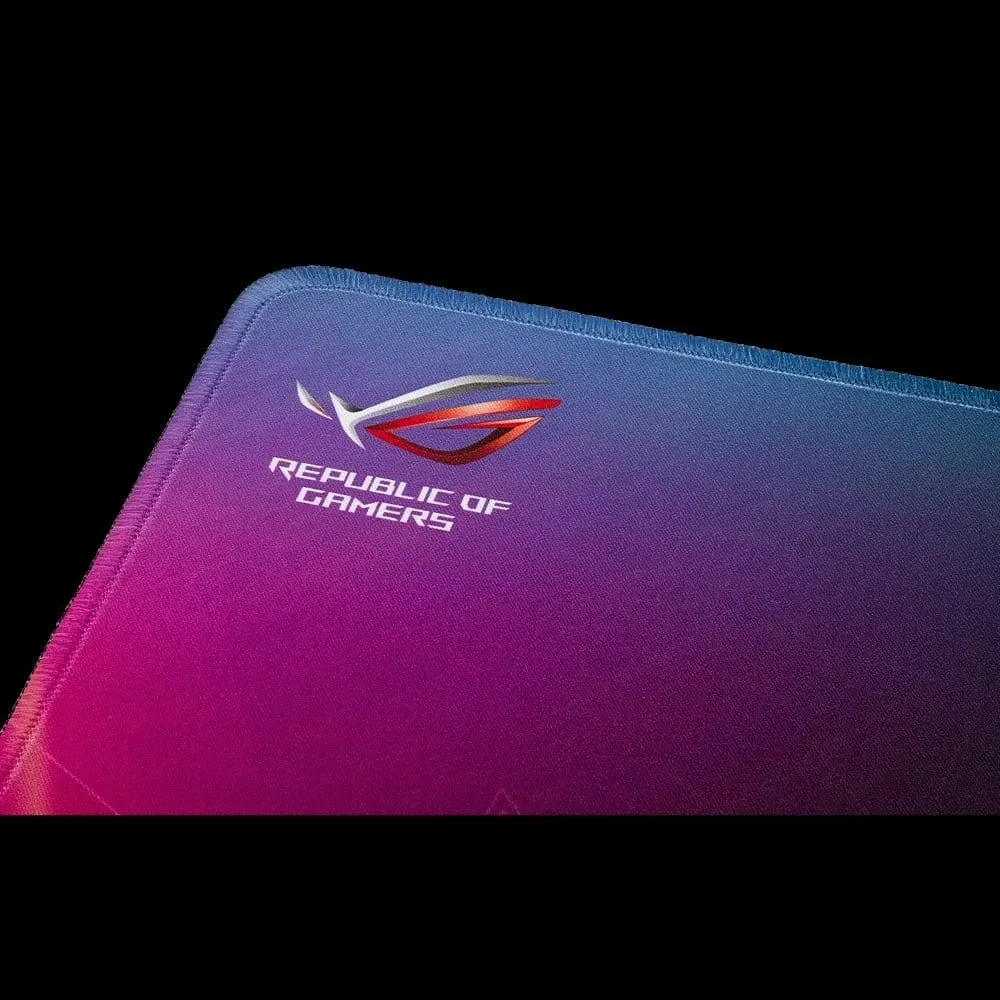 Mauspad ASUS ROG Strix Edge, gaming, multikolor, 450x400mm, gome, antirrëshqitës - 7