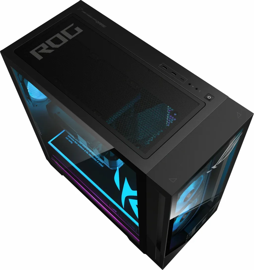 Kompjuter ASUS ROG G700 U9 285K, 32GB RAM, 2TB SSD, RTX 5090, kasë e zezë - 3