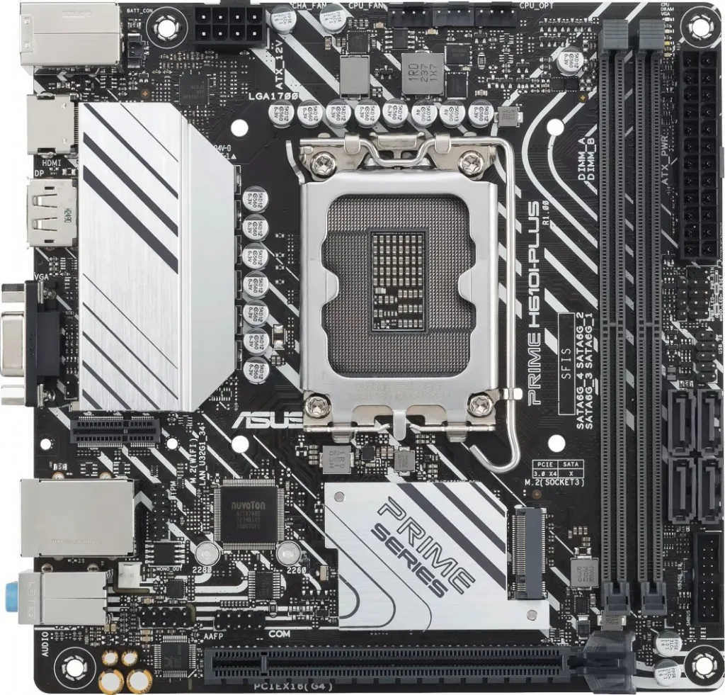 Pllakë amë Asus PRIME H610I-PLUS-CSM - 2