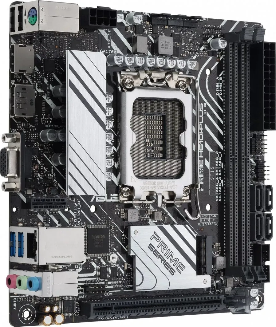 Pllakë amë Asus PRIME H610I-PLUS-CSM - 3