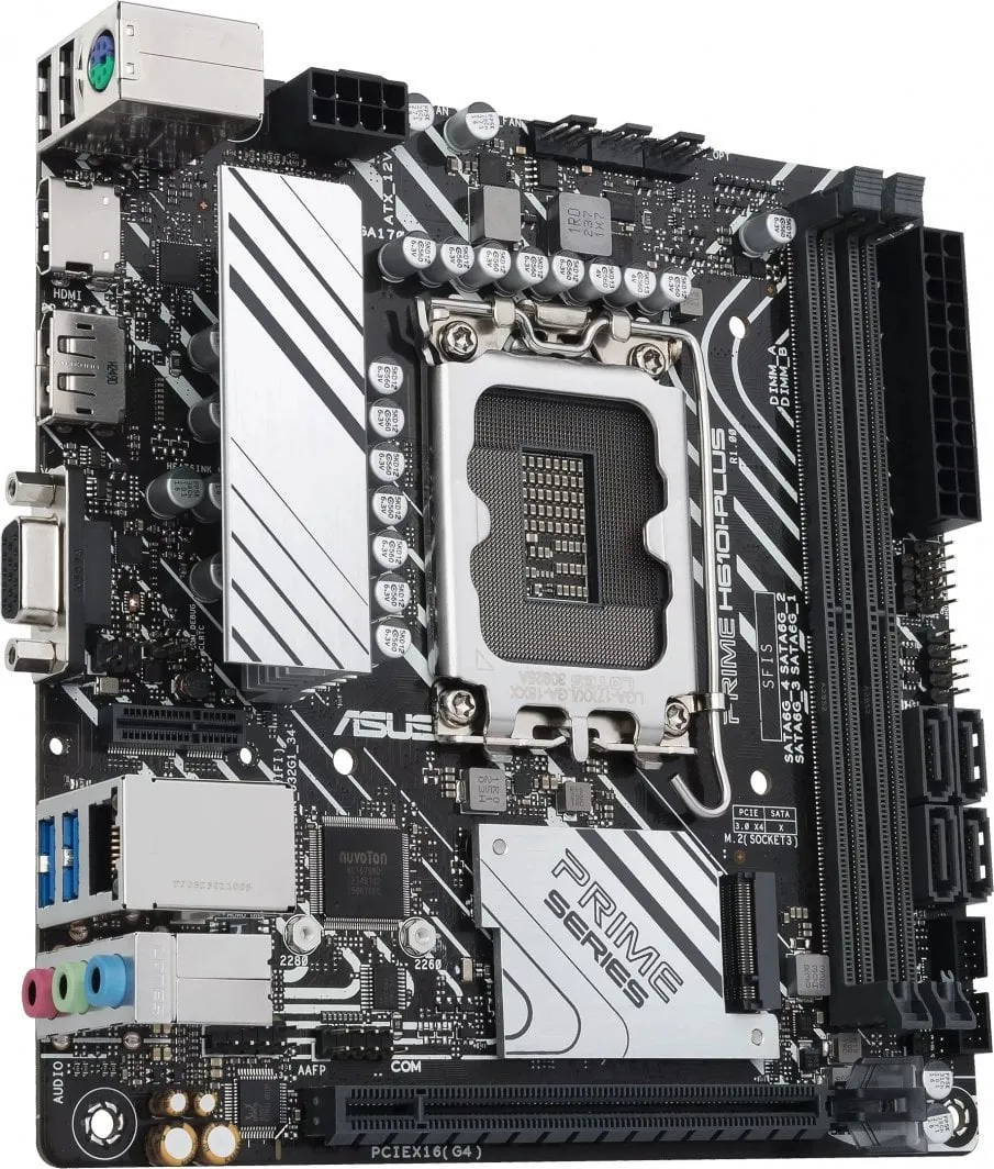 Pllakë amë Asus PRIME H610I-PLUS-CSM - 4