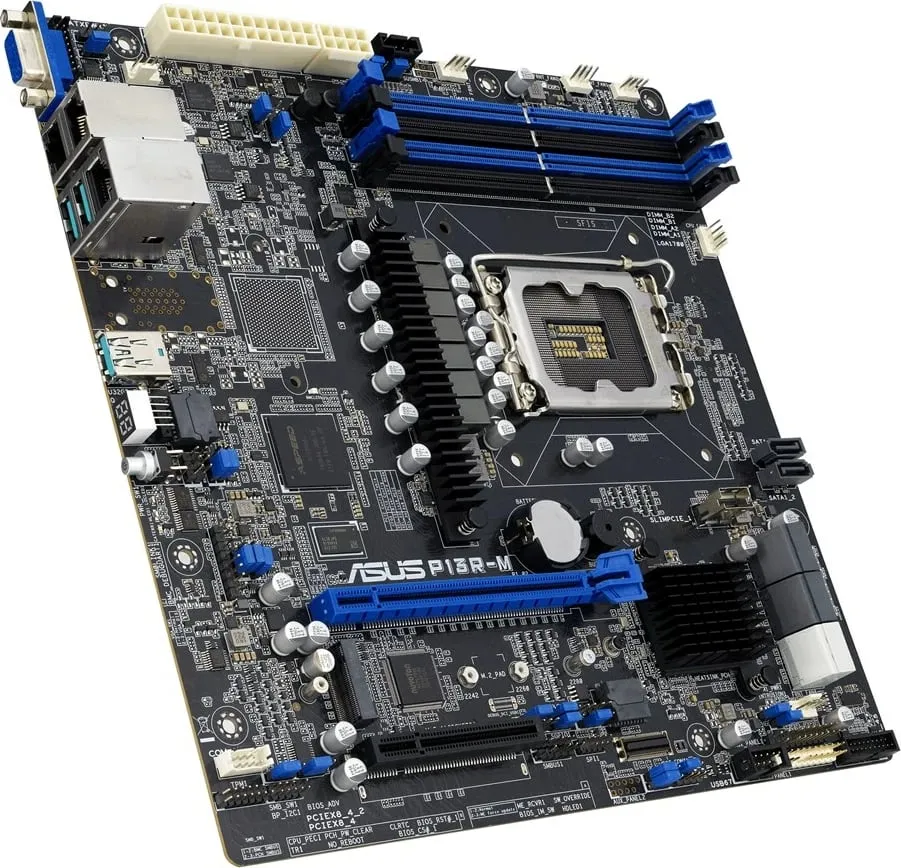 Pllakë Amë Asus P13R-M Intel C262 LGA 1700 micro ATX - 2