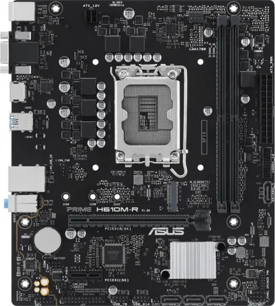 Pllakë amë Asus PRIME H610M-R OEM, Intel H610, Socket 1700, 2 slota, Micro ATX - 1